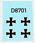 NPE NZ22336 - H0 Decalbogen Bundeswehr-Hoheitsabzeichen